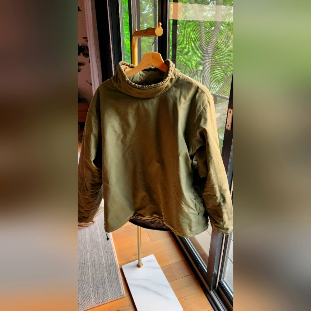 Monitsly Pullover Jacket Large Olive